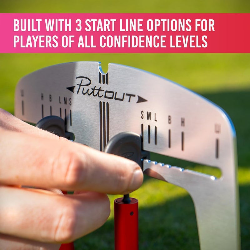 PuttOut Magnetic Putting Mirror with Adjustable Gate - Image 5